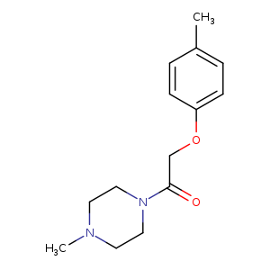 2-(4-methylphenoxy)-1-(4-methylpiperazin-1-yl)ethan-1-one