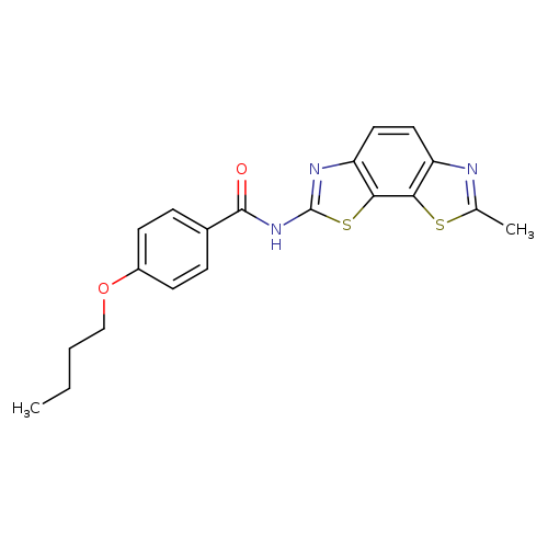 4-butoxy-N-{11-methyl-3,12-dithia-5,10-diazatricyclo[7.3.0.0^{2,6}]dodeca-1(9),2(6),4,7,10-pentaen-4-yl}benzamide