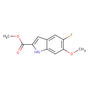 Methyl 5-Fluoro-6-Methoxy-1H-Indole-2-Carboxylate