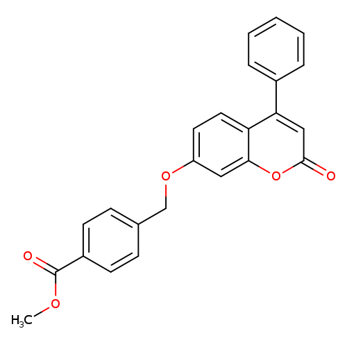 methyl 4-{[(2-oxo-4-phenyl-2H-chromen-7-yl)oxy]methyl}benzoate