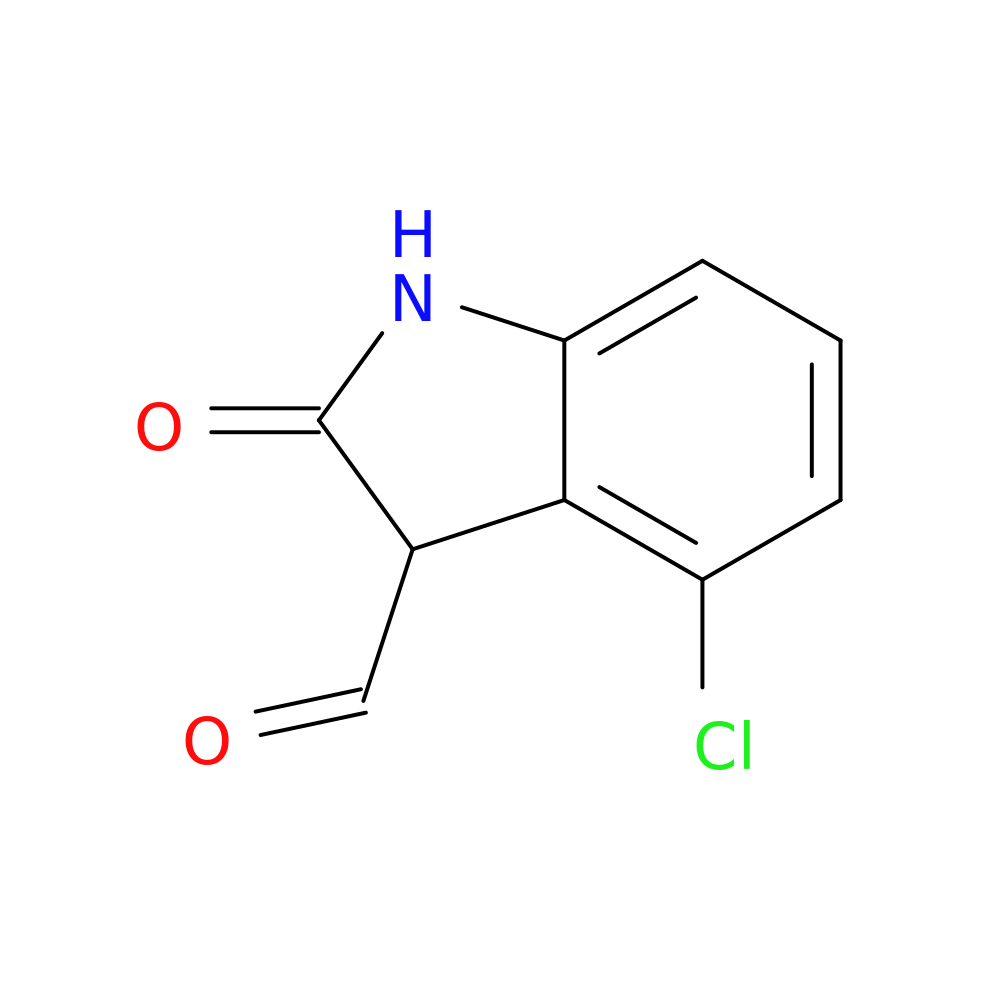 4-Chloro-2-oxoindoline-3-carbaldehyde
