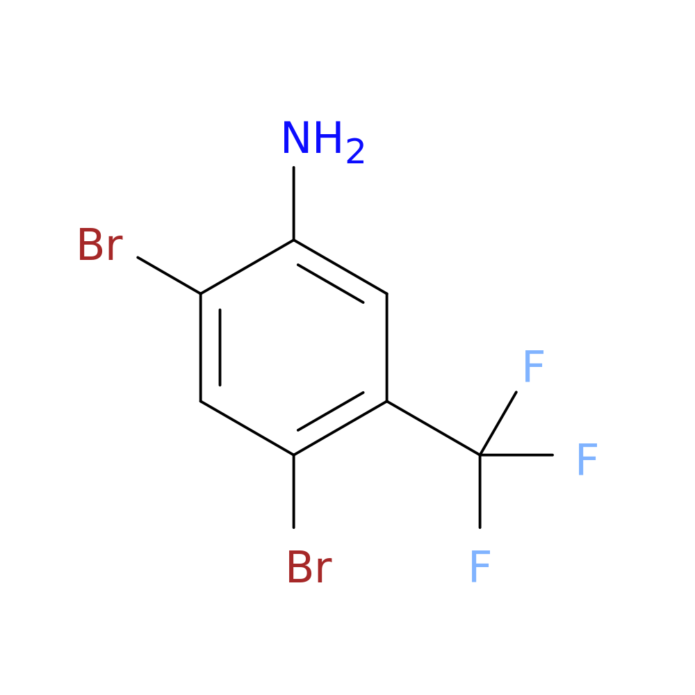 2,4-Dibromo-5-(trifluoromethyl)aniline