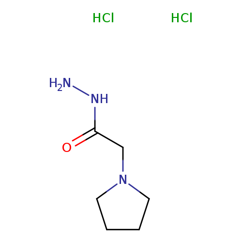 2-(Pyrrolidin-1-yl)acetohydrazide dihydrochloride