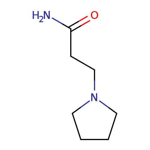 3-(Pyrrolidin-1-yl)propanamide