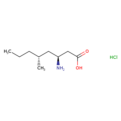 Octanoic acid, 3-aMino-5-Methyl-, hydrochloride (1