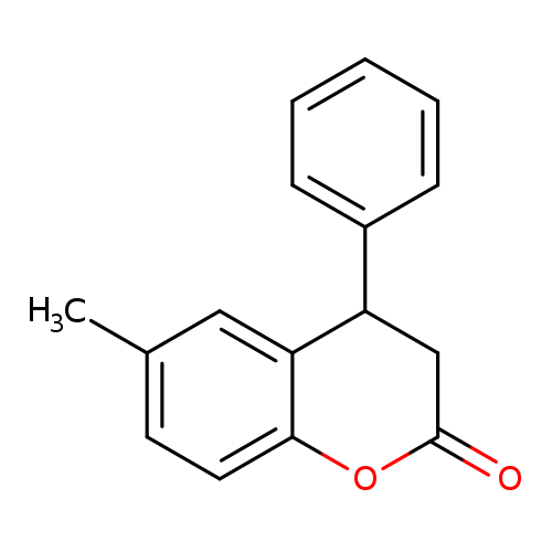 6-Methyl-4-phenyl-2-chromanone