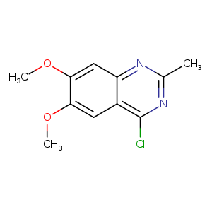 Quinazoline, 4-chloro-6,7-dimethoxy-2-methyl-