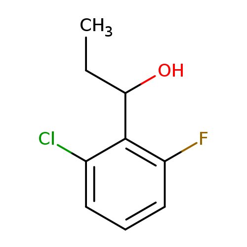 1-(2-chloro-6-fluorophenyl)propan-1-ol