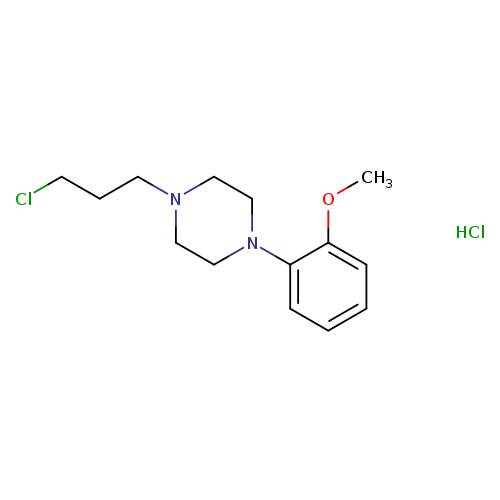Piperazine, 1-(3-chloropropyl)-4-(2-methoxyphenyl)-