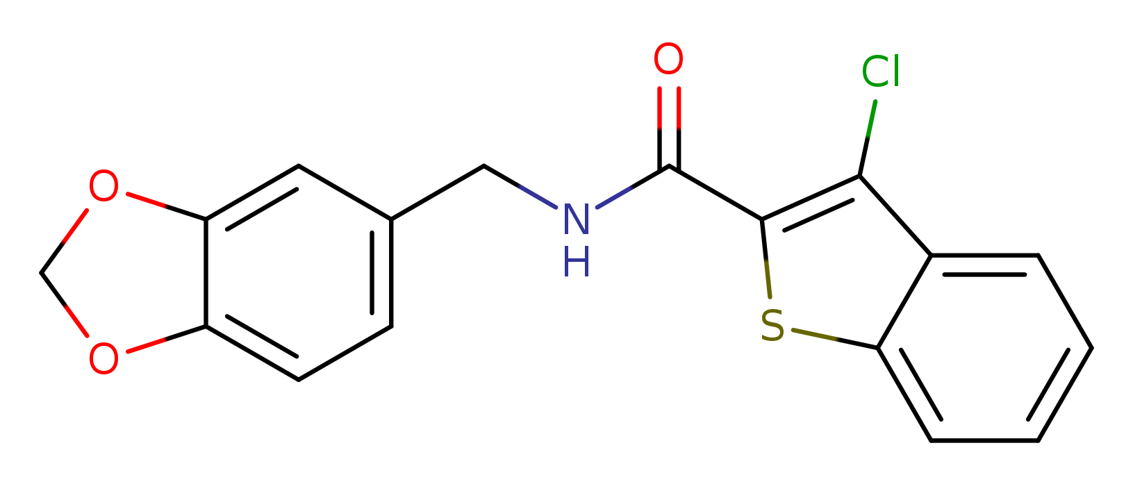 N-[(2H-1,3-benzodioxol-5-yl)methyl]-3-chloro-1-benzothiophene-2-carboxamide