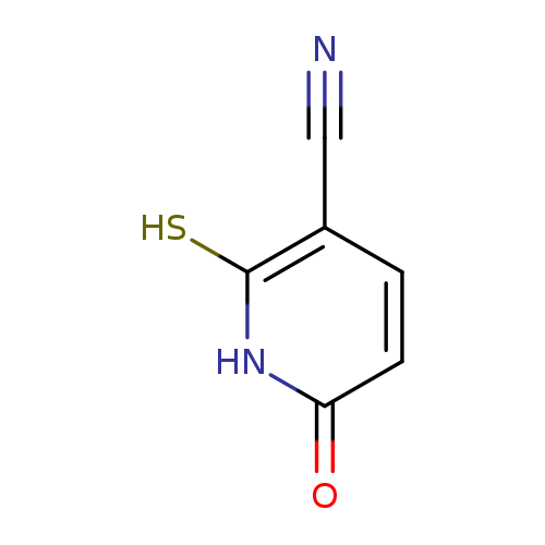 3-Pyridinecarbonitrile, 1,6-dihydro-2-mercapto-6-oxo- (9CI)