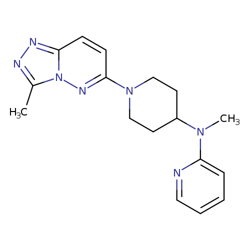 N-methyl-N-(1-{3-methyl-[1,2,4]triazolo[4,3-b]pyridazin-6-yl}piperidin-4-yl)pyridin-2-amine