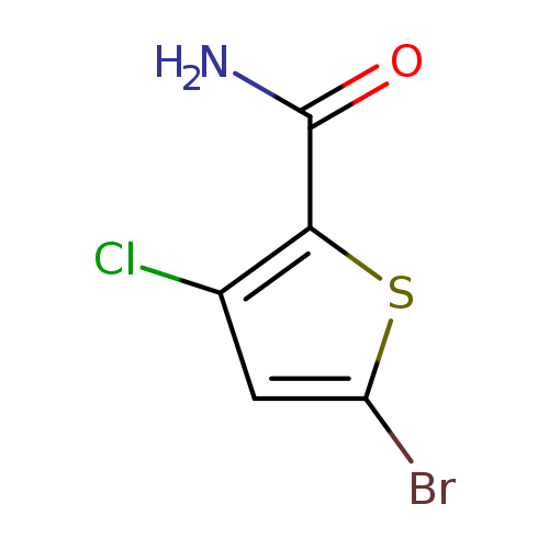 5-bromo-3-chlorothiophene-2-carboxamide