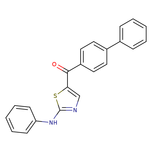 5-{[1,1'-biphenyl]-4-carbonyl}-N-phenyl-1,3-thiazol-2-amine