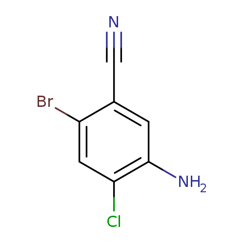 Benzonitrile, 5-amino-2-bromo-4-chloro-