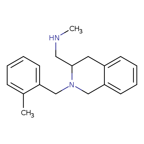 methyl({2-[(2-methylphenyl)methyl]-1,2,3,4-tetrahydroisoquinolin-3-yl}methyl)amine