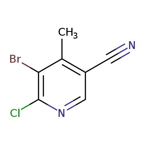 5-bromo-6-chloro-4-methylpyridine-3-carbonitrile
