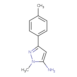 1H-Pyrazol-5-amine, 1-methyl-3-(4-methylphenyl)-