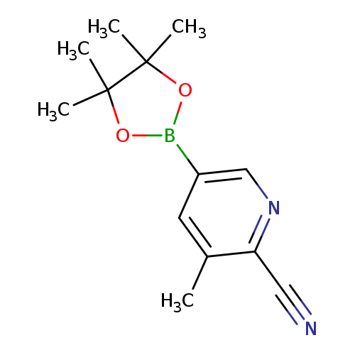 2-Pyridinecarbonitrile, 3-methyl-5-(4,4,5,5-tetramethyl-1,3,2-dioxaborolan-2-yl)-