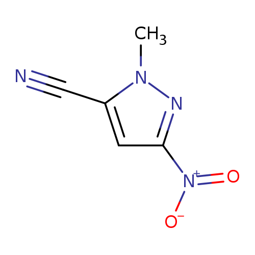 1-methyl-3-nitro-1H-pyrazole-5-carbonitrile