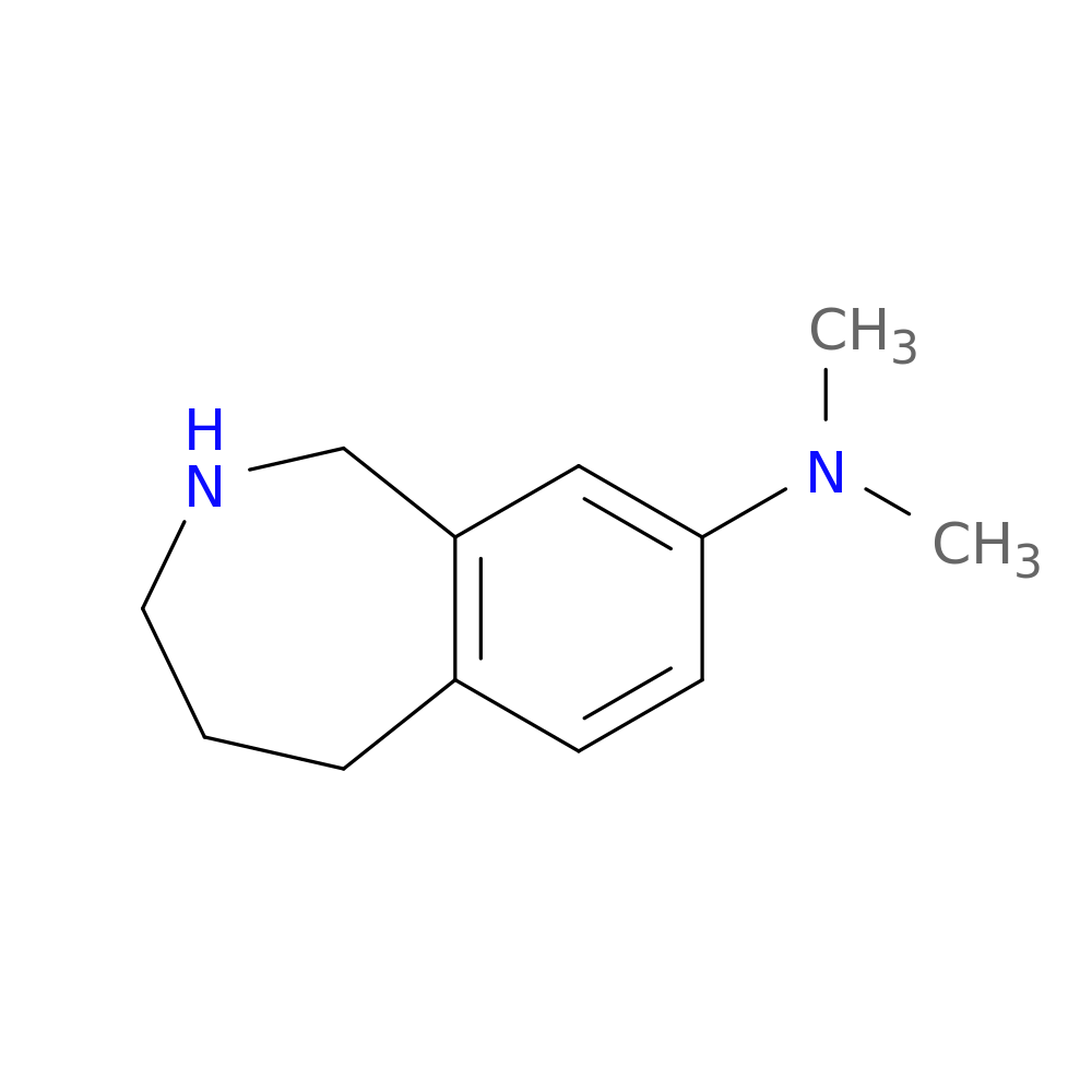 N,N-dimethyl-2,3,4,5-tetrahydro-1H-2-benzazepin-8-amine