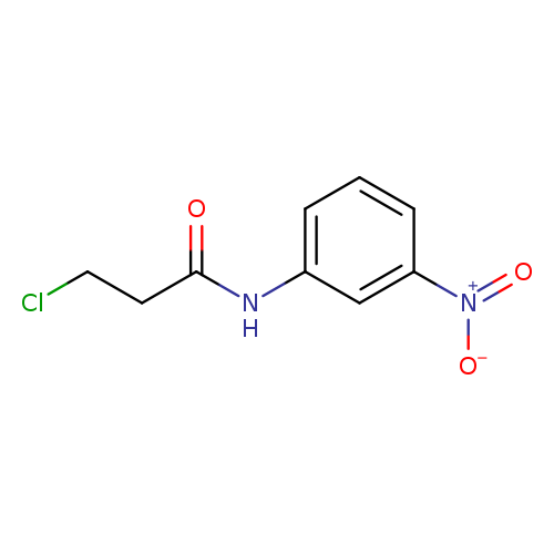 3-Chloro-n-(3-nitrophenyl)propanamide