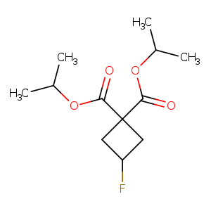 1,1-Cyclobutanedicarboxylic acid, 3-fluoro-, 1,1-bis(1-methylethyl) ester