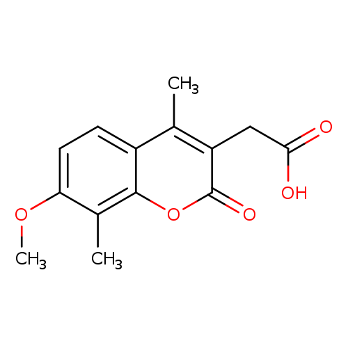 (7-methoxy-4,8-dimethyl-2-oxo-2H-chromen-3-yl)acetic acid