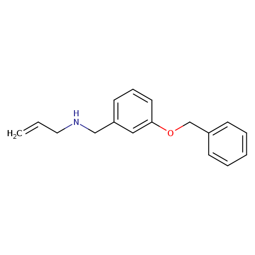 {[3-(benzyloxy)phenyl]methyl}(prop-2-en-1-yl)amine