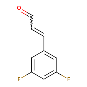 3-(3,5-difluorophenyl)prop-2-enal