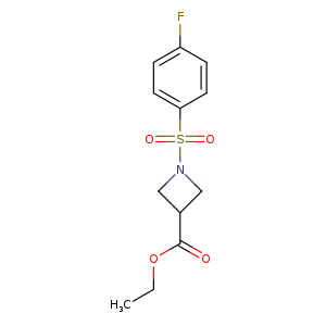ethyl 1-(4-fluorobenzenesulfonyl)azetidine-3-carboxylate