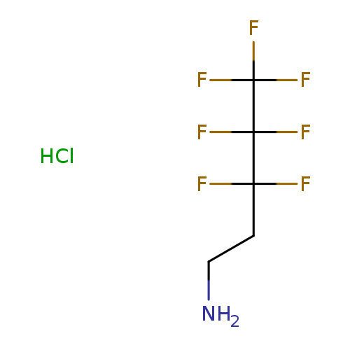 3,3,4,4,5,5,5-heptafluoropentan-1-aminehydrochloride