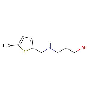 3-(((5-Methylthiophen-2-yl)methyl)amino)propan-1-ol