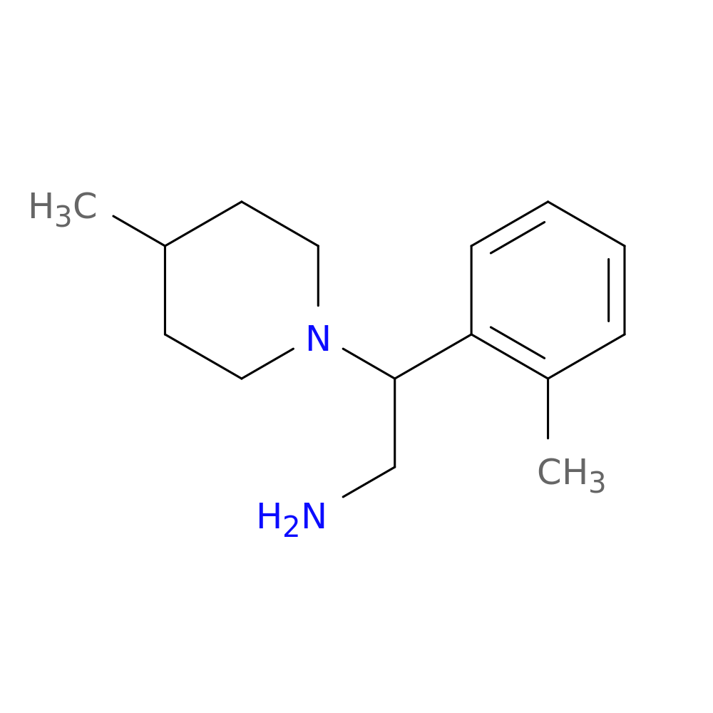 2-(4-methylpiperidin-1-yl)-2-(o-tolyl)ethanamine