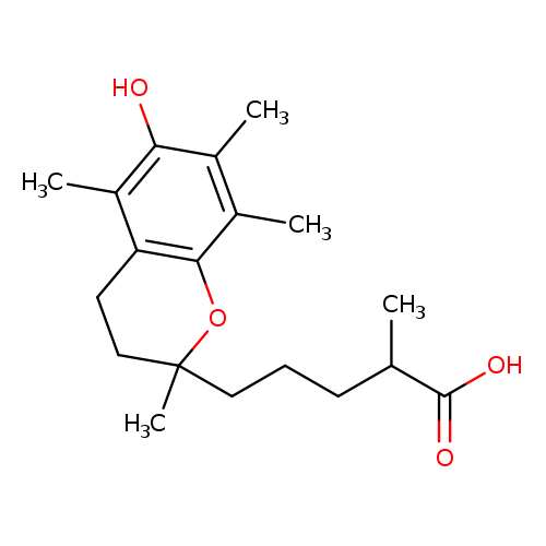 5-(6-HYDROXY-2,5,7,8-TETRAMETHYL-CHROMAN-2-YL)-2-METHYL-PENTANOIC ACID