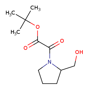 tert-butyl 2-[2-(hydroxymethyl)pyrrolidin-1-yl]-2-oxoacetate