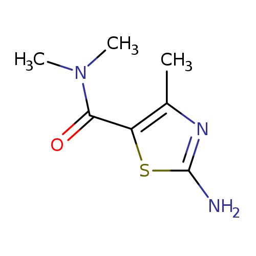 2-Amino-n,n,4-trimethyl-1,3-thiazole-5-carboxamide