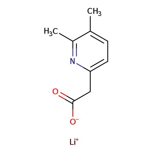 lithium(1+) 2-(5,6-dimethylpyridin-2-yl)acetate