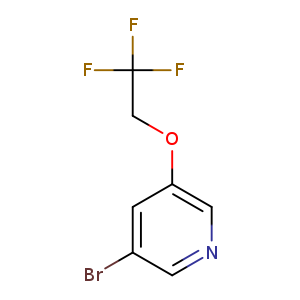 3-bromo-5-(2,2,2-trifluoroethoxy)pyridine