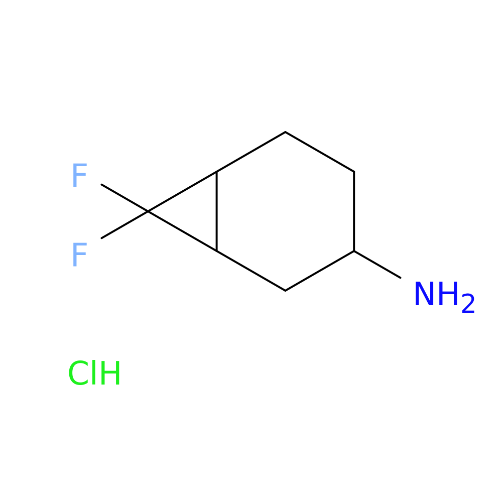 7,7-Difluorobicyclo[4.1.0]heptan-3-amine hydrochloride