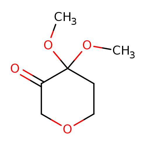 2H-Pyran-3(4H)-one,dihydro-4,4-dimethoxy-(9CI)