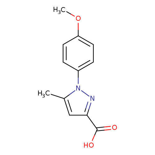 1-(4-methoxyphenyl)-5-methyl-1H-pyrazole-3-carboxylic acid