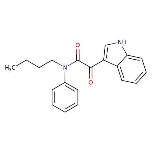 N-butyl-2-(1H-indol-3-yl)-2-oxo-N-phenylacetamide
