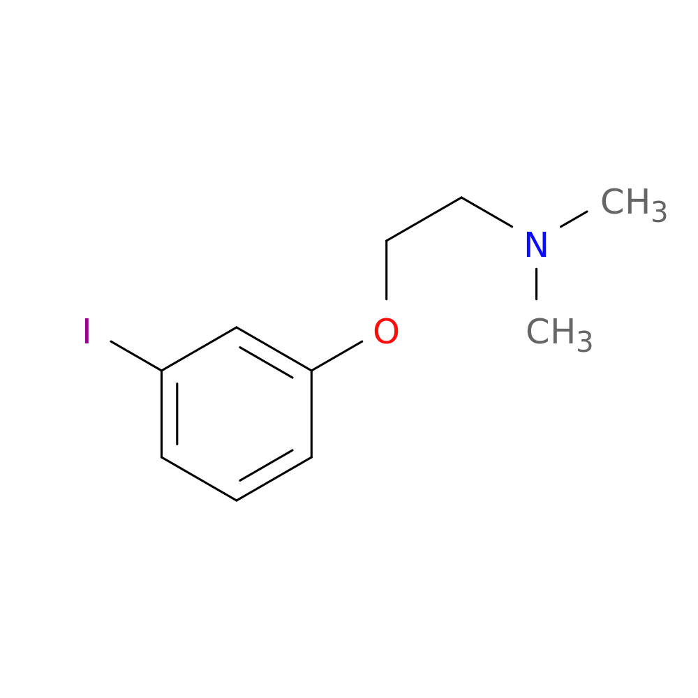 2-(3-Iodophenoxy)-N,N-dimethylethanamine