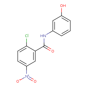 2-chloro-N-(3-hydroxyphenyl)-5-nitrobenzamide