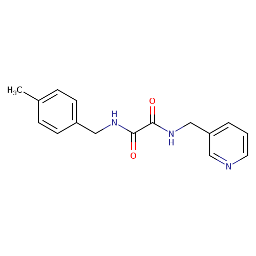 N'-[(4-methylphenyl)methyl]-N-[(pyridin-3-yl)methyl]ethanediamide