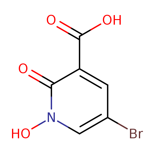 5-bromo-1-hydroxy-2-oxo-1,2-dihydropyridine-3-carboxylicacid