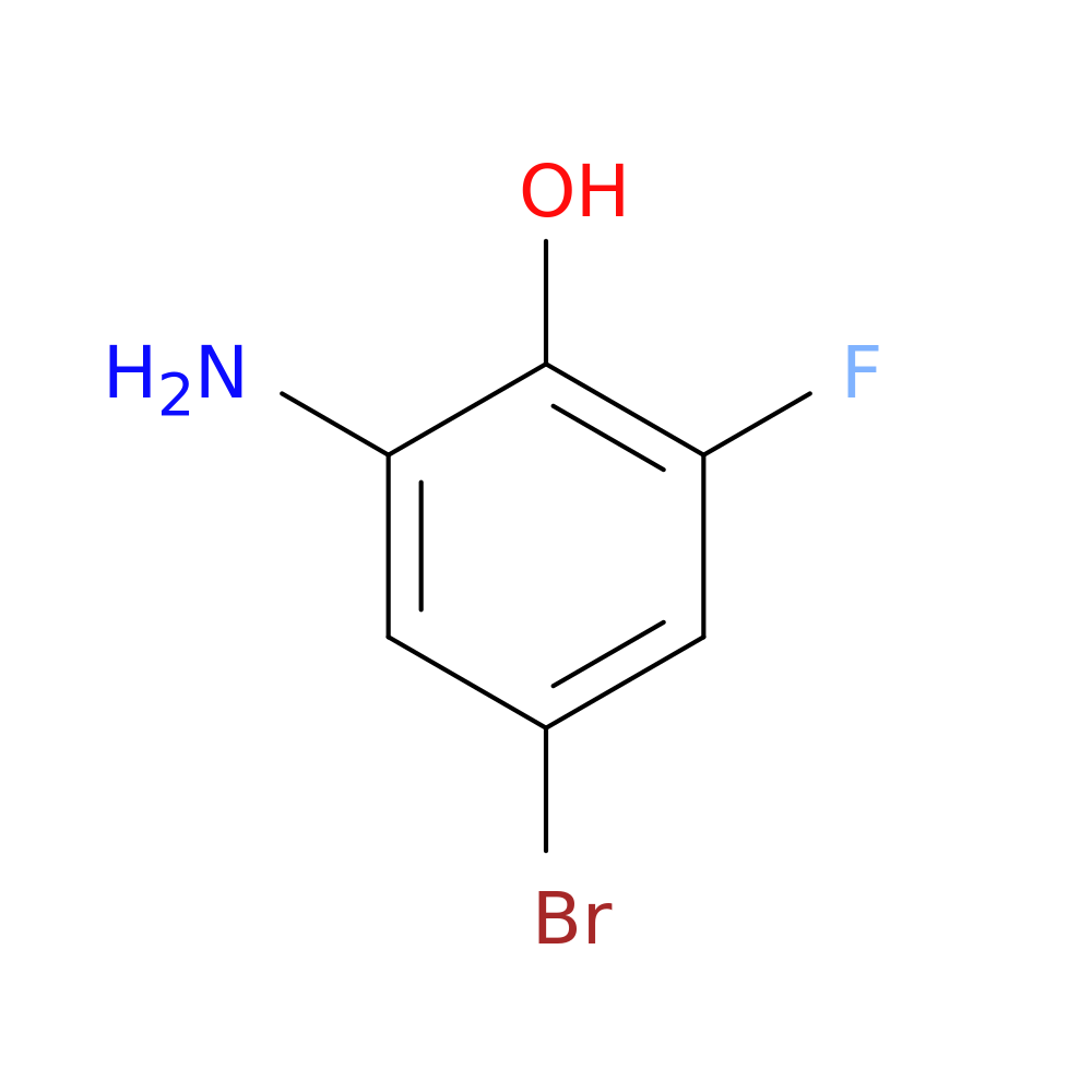 2-Amino-4-bromo-6-fluorophenol