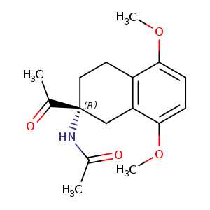 (R)-N-(2-Acetyl-5,8-Dimethoxy-1,2,3,4-Tetrahydronaphthalen-2-Yl)Acetamide