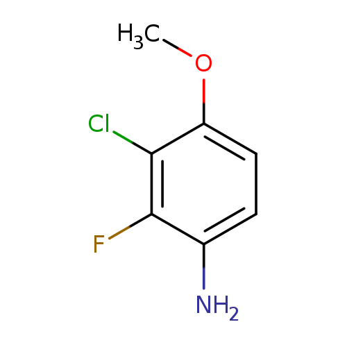3-Chloro-2-fluoro-4-methoxyaniline